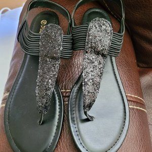 Sandals Black 2 pairs
